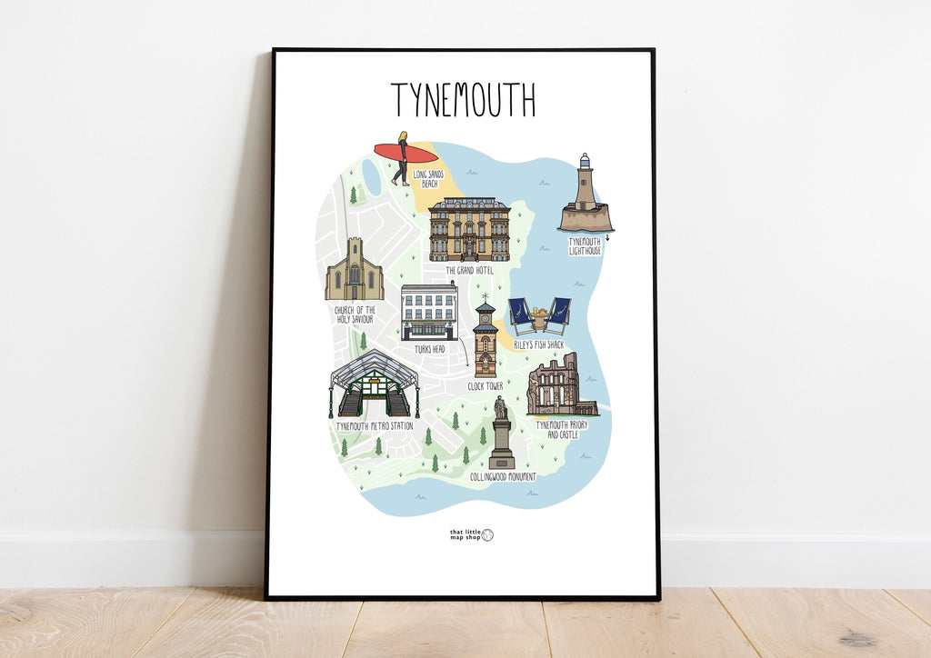 Tynemouth Map