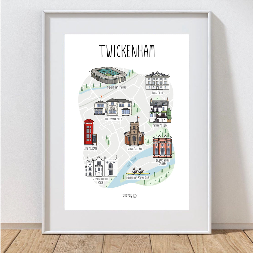 Twickenham Map