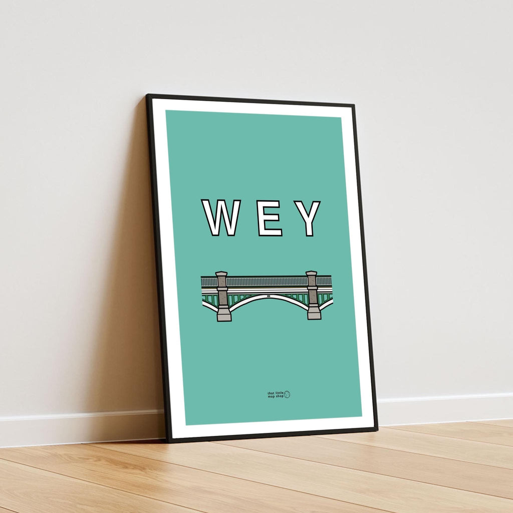 Weybridge Art Print