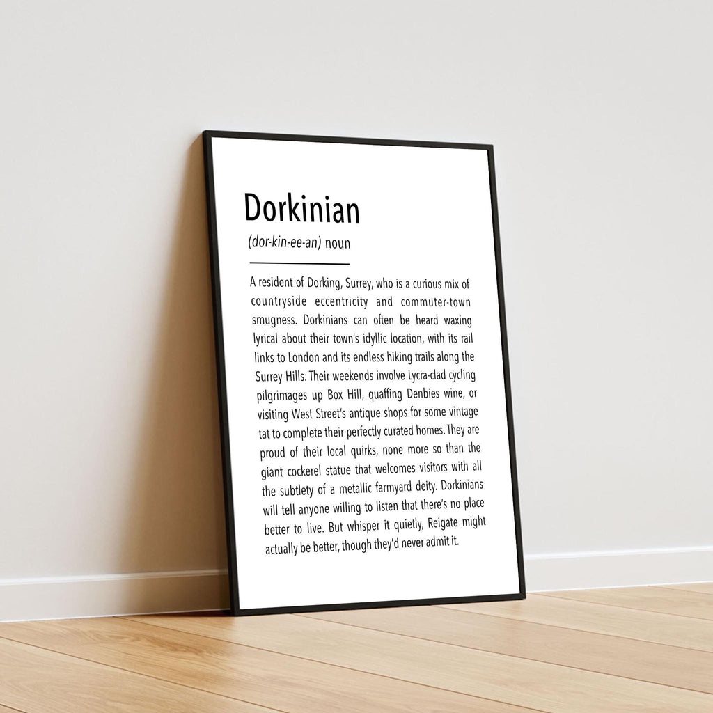Dorkinian Definition Print