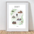 Oxshott Map