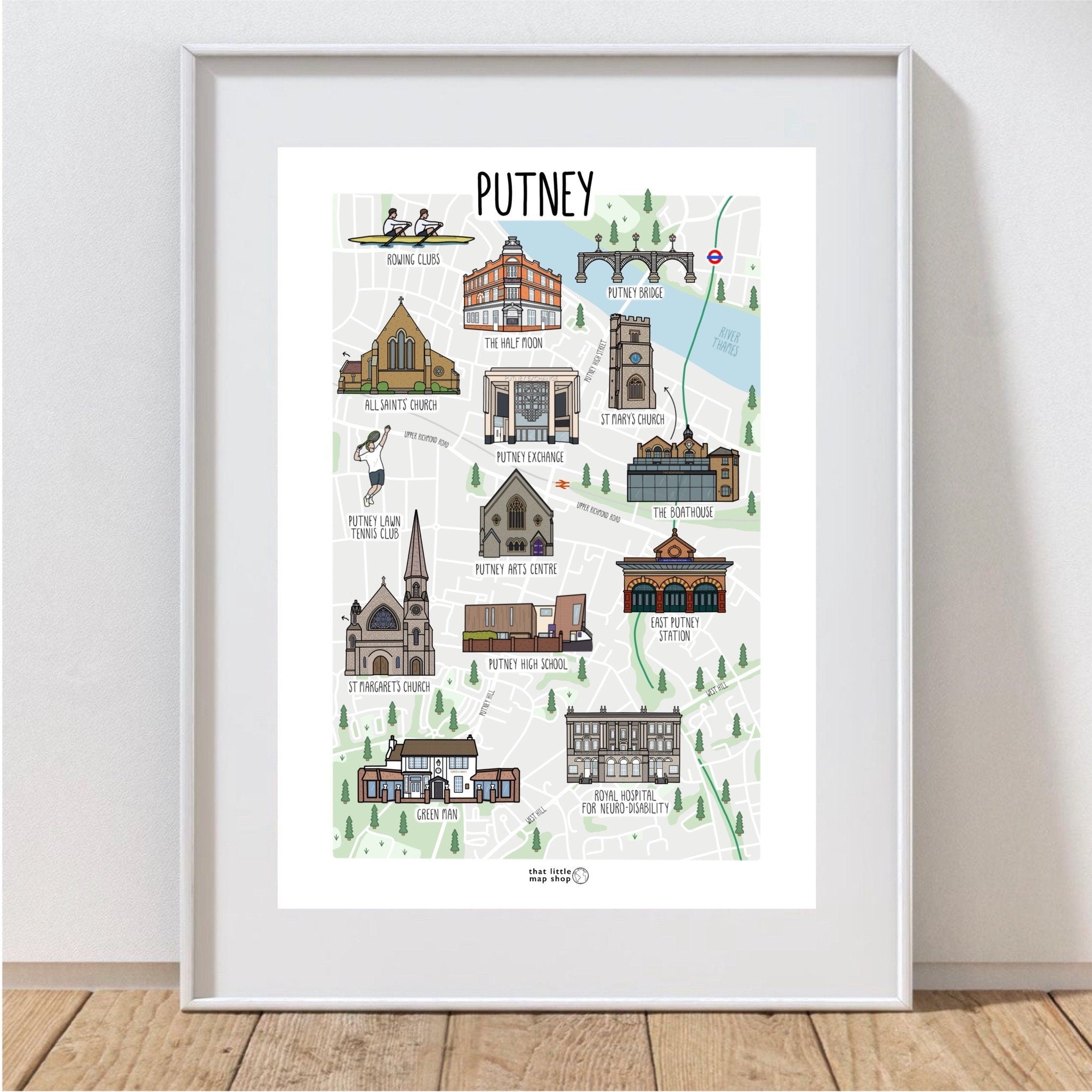 Putney Map