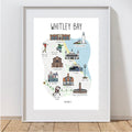 Whitley Bay Map