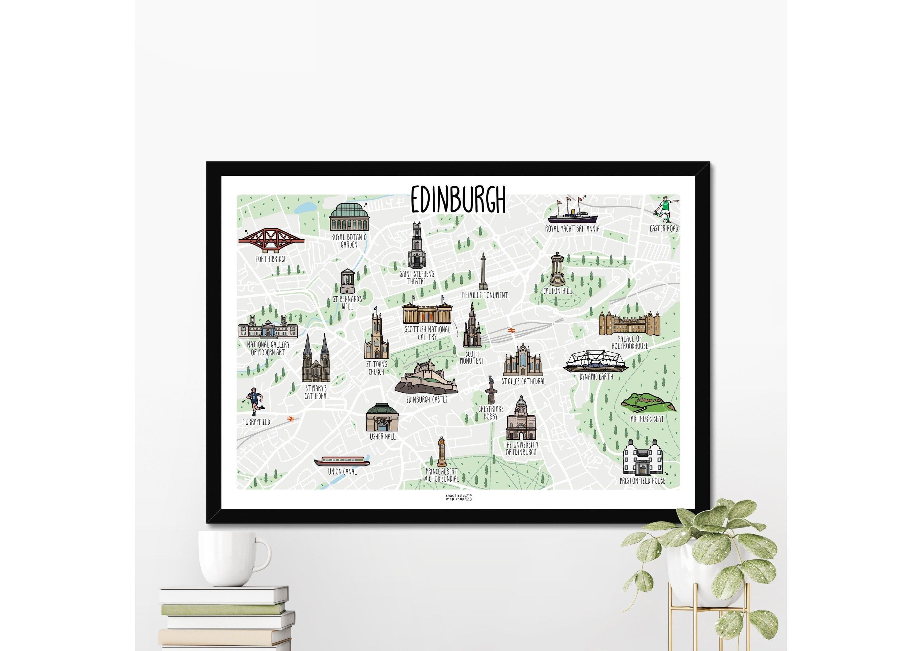 Edinburgh Map