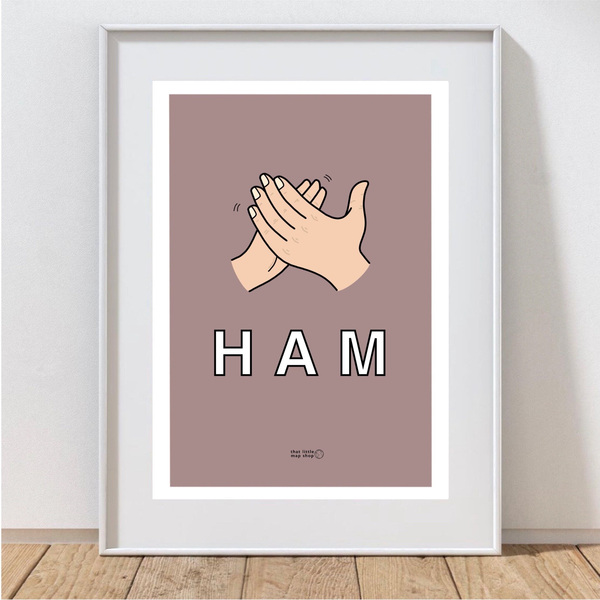 Clapham Art Print