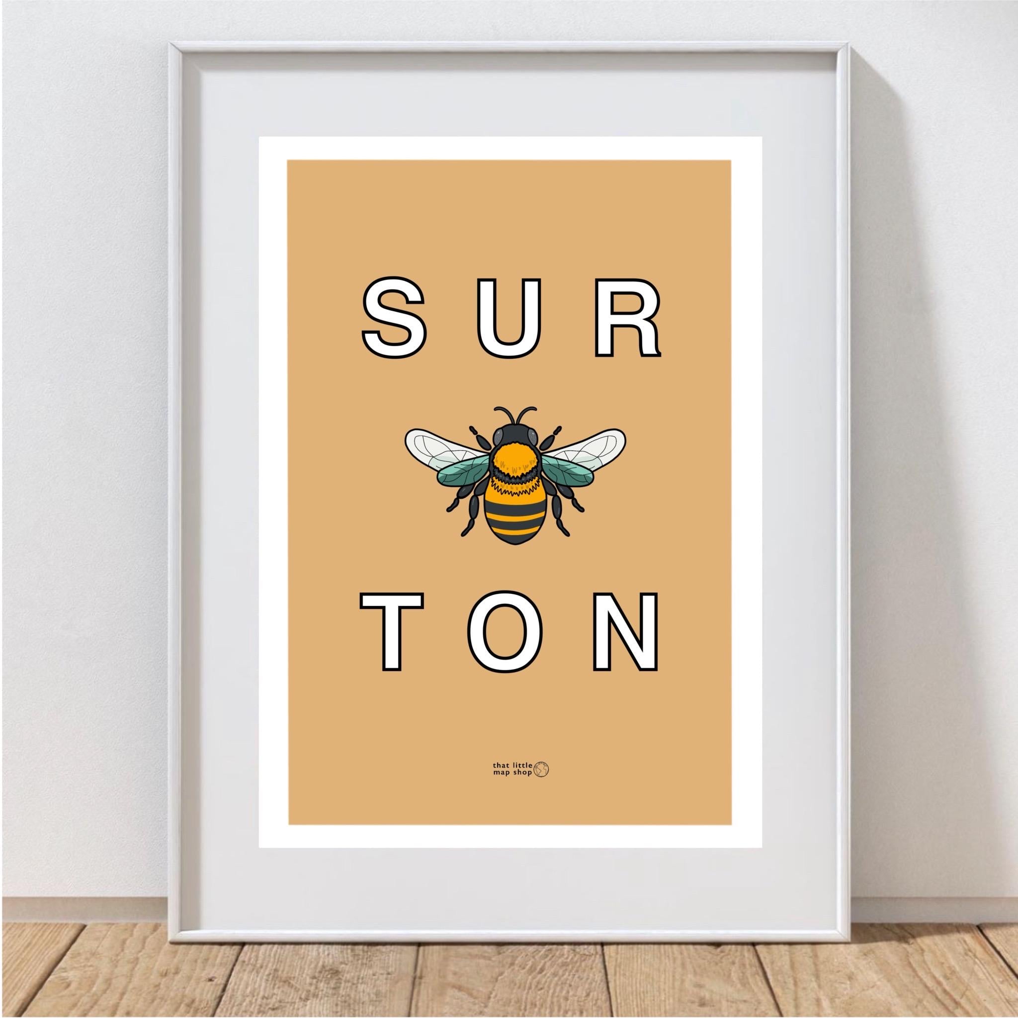 Surbiton Art Print