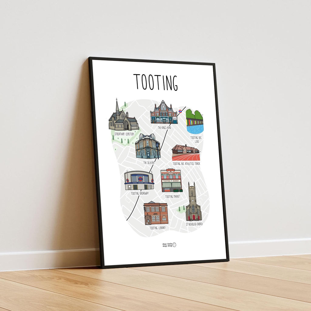 Tooting Map
