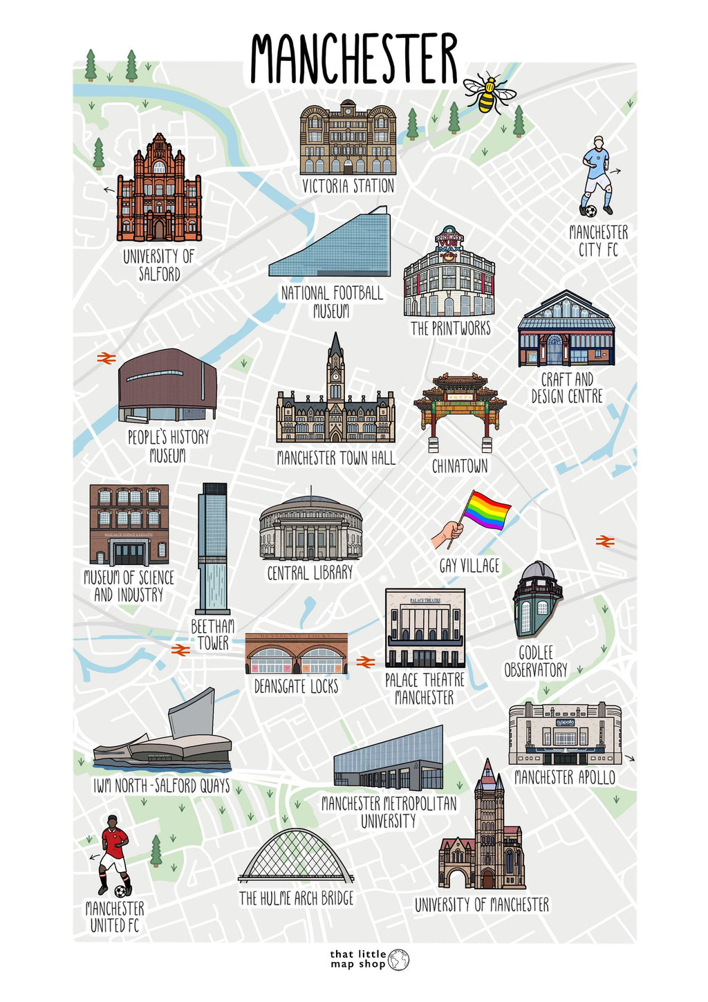 Manchester Map