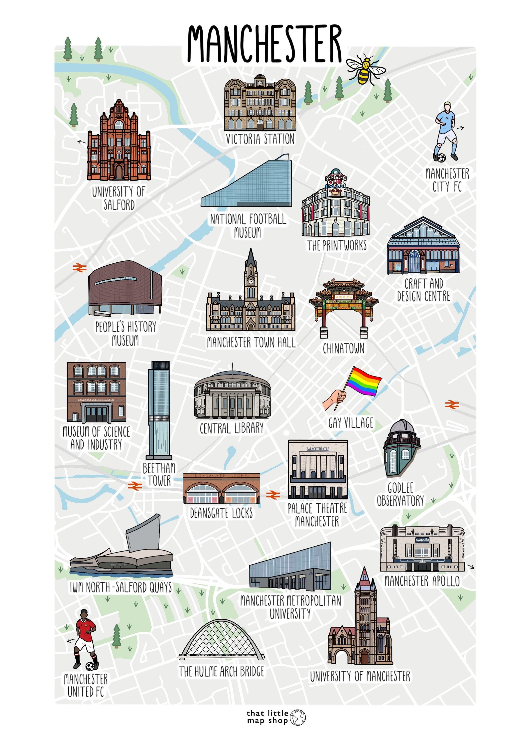 Manchester Map