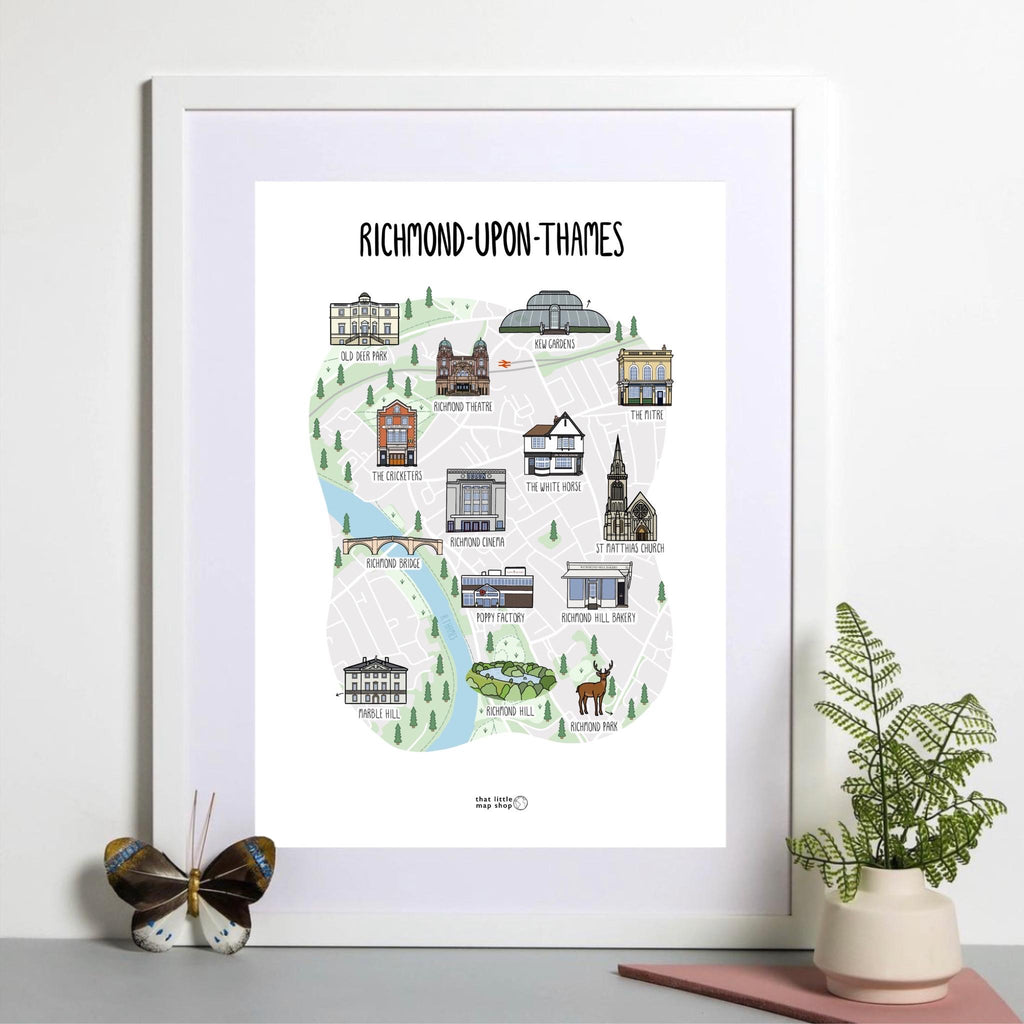 Richmond upon Thames Map