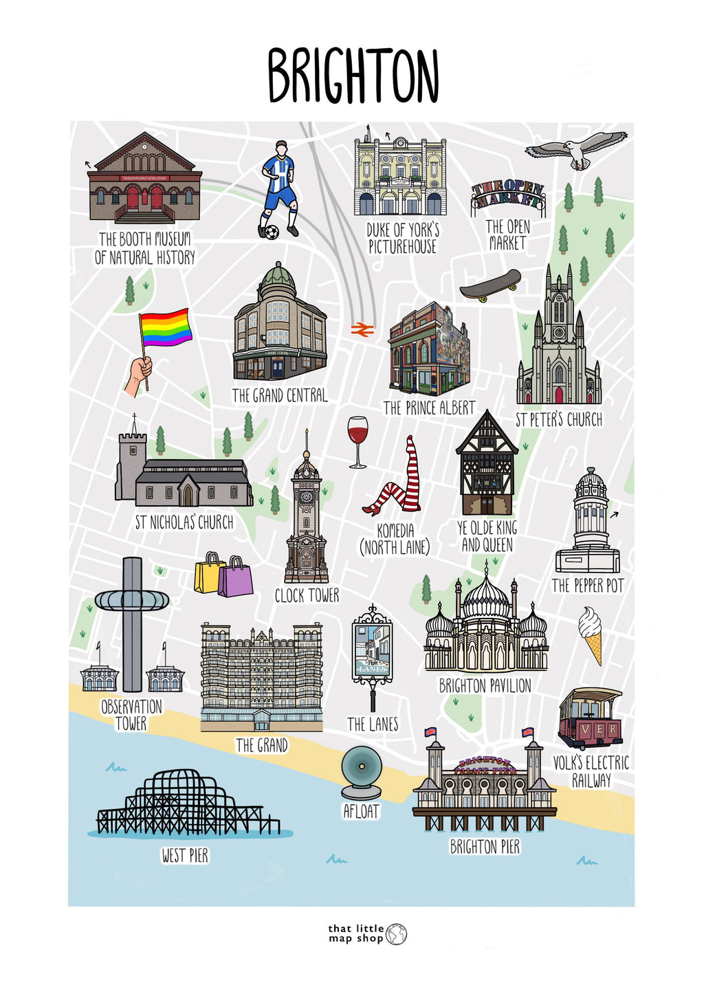 Brighton Map