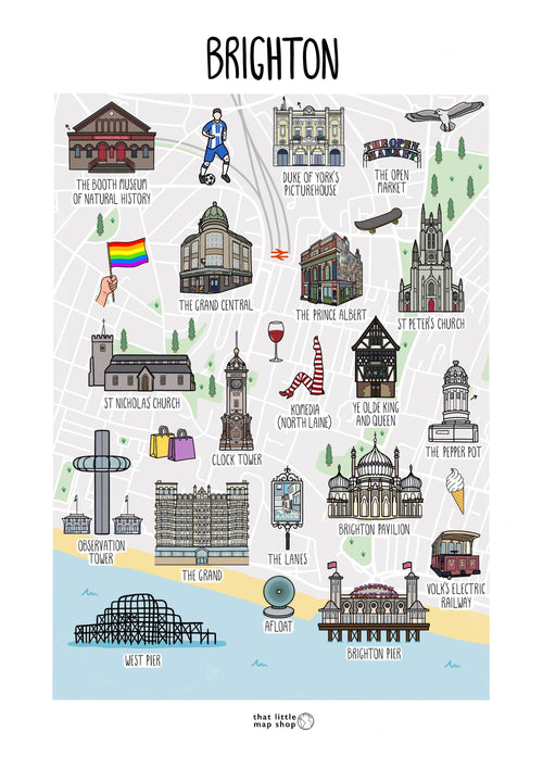 Brighton Map
