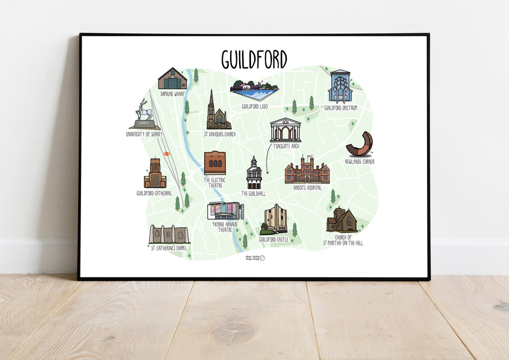 Guildford Map