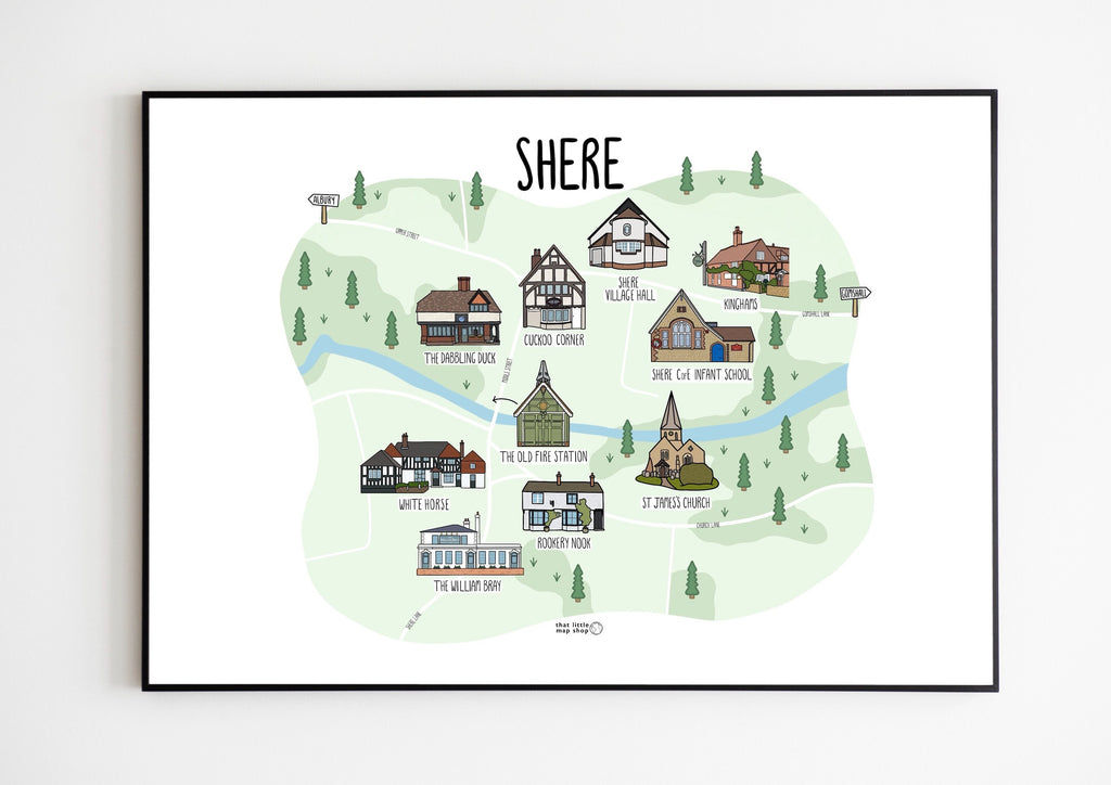 Shere Map