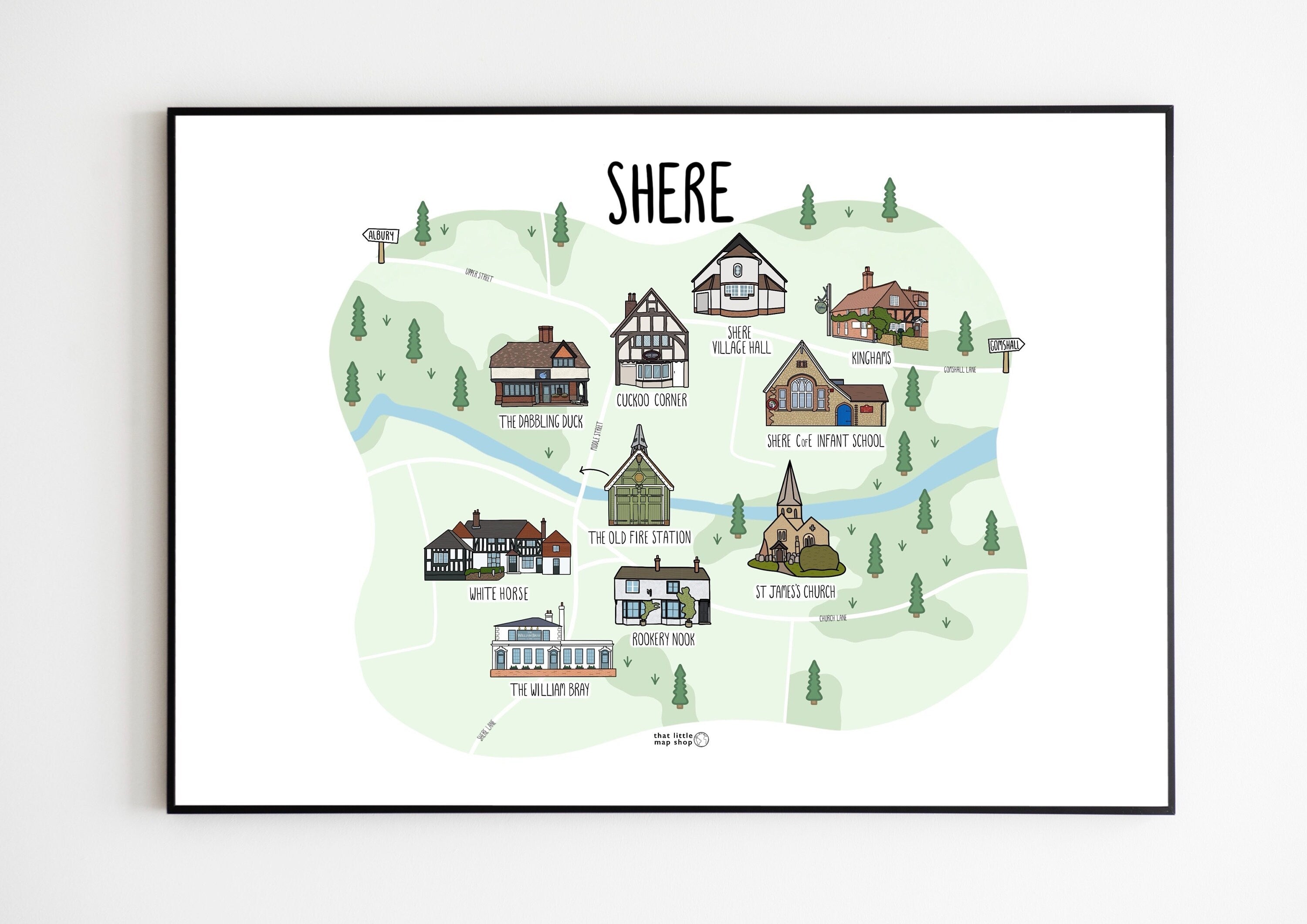 Shere Map