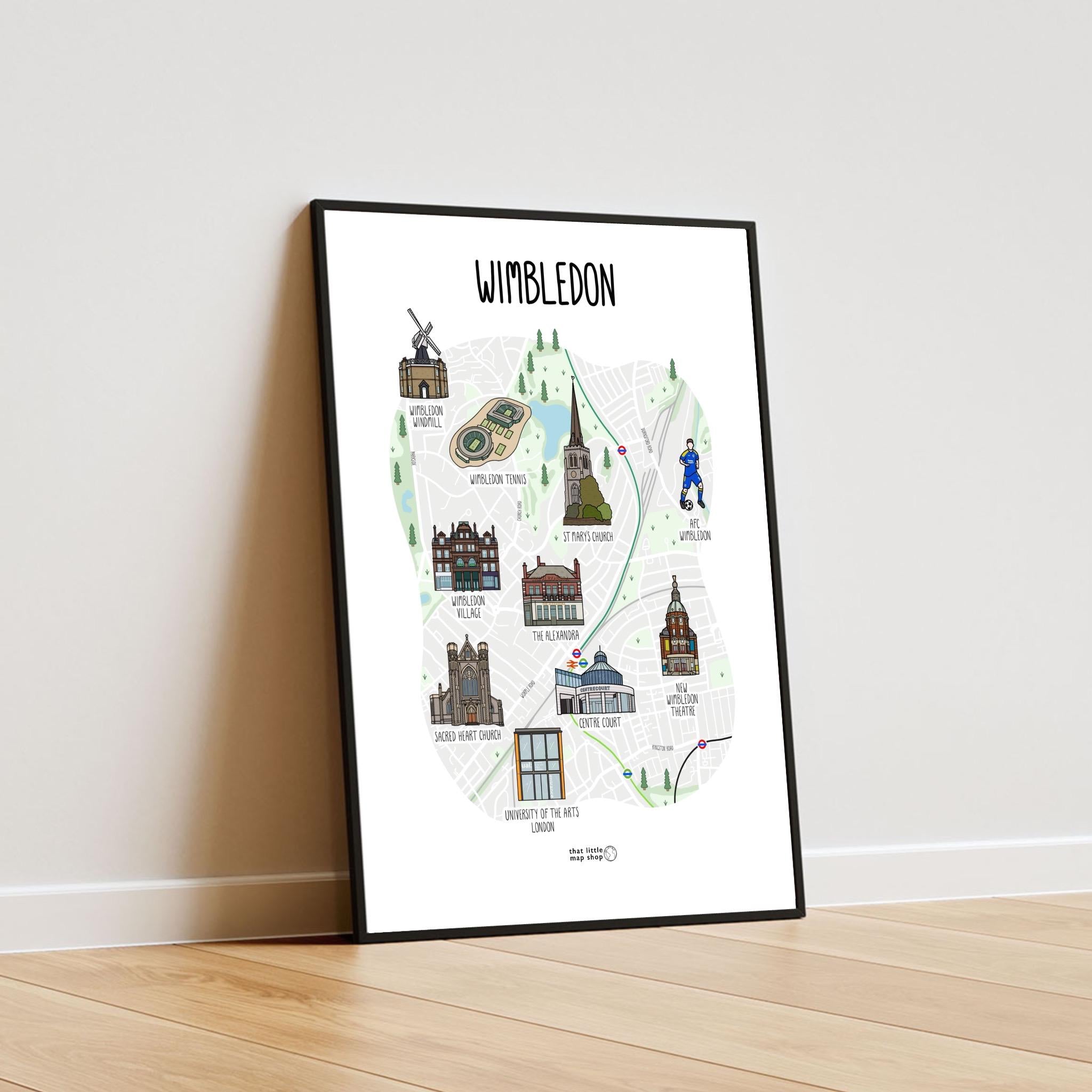 Wimbledon Map