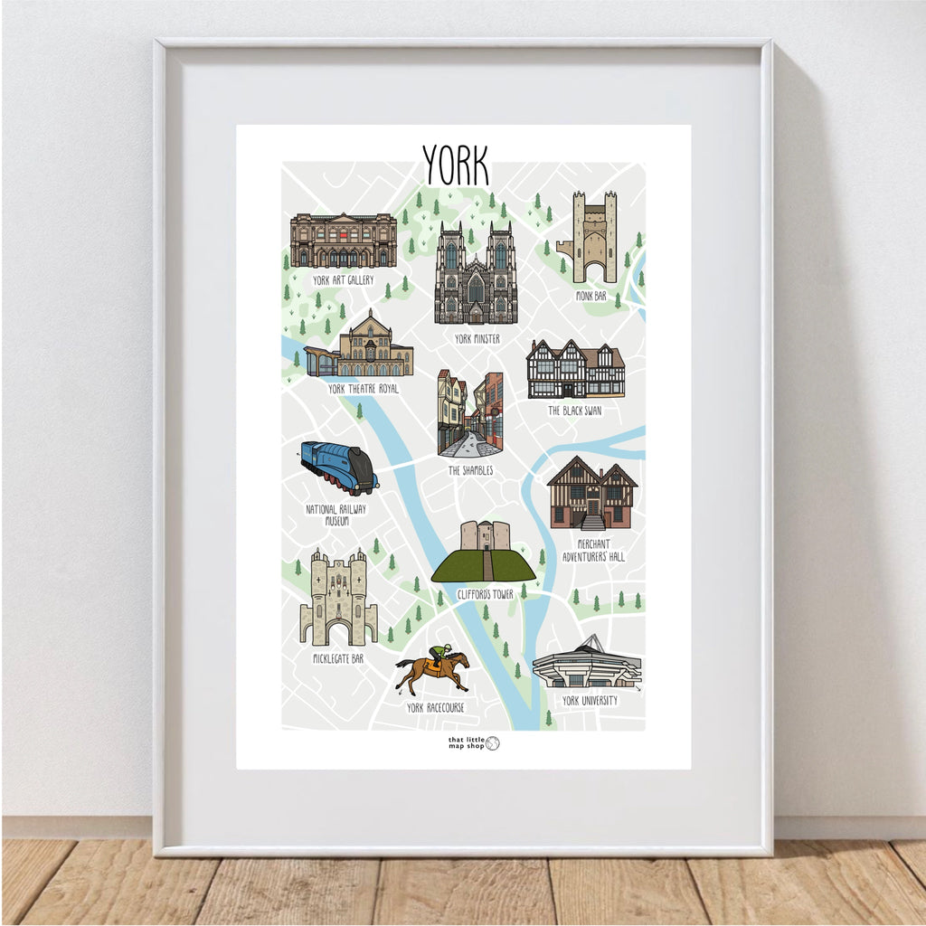 York Map