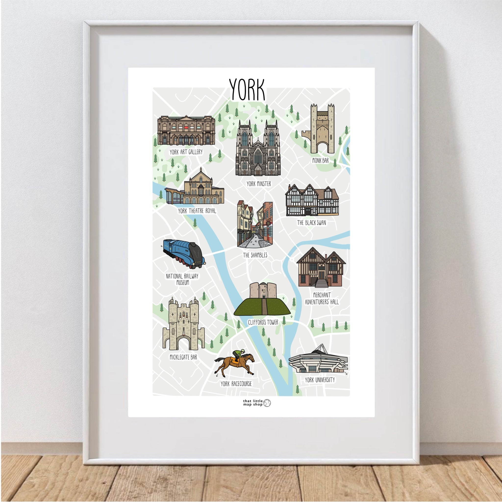 York Map