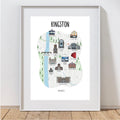 Kingston upon Thames Map