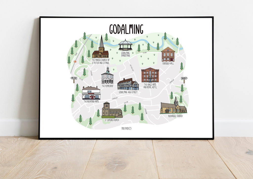 Godalming Map
