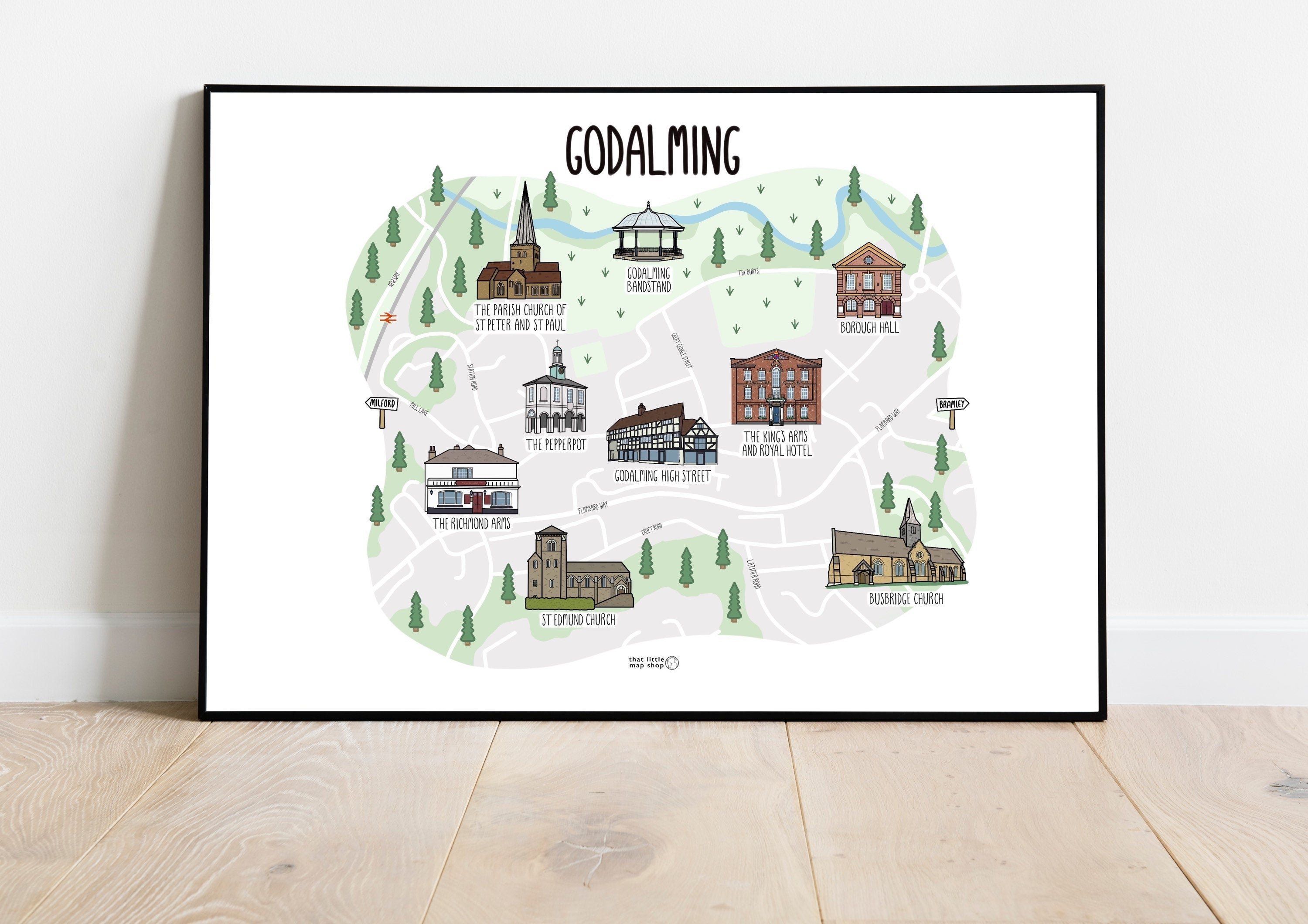 Godalming Map