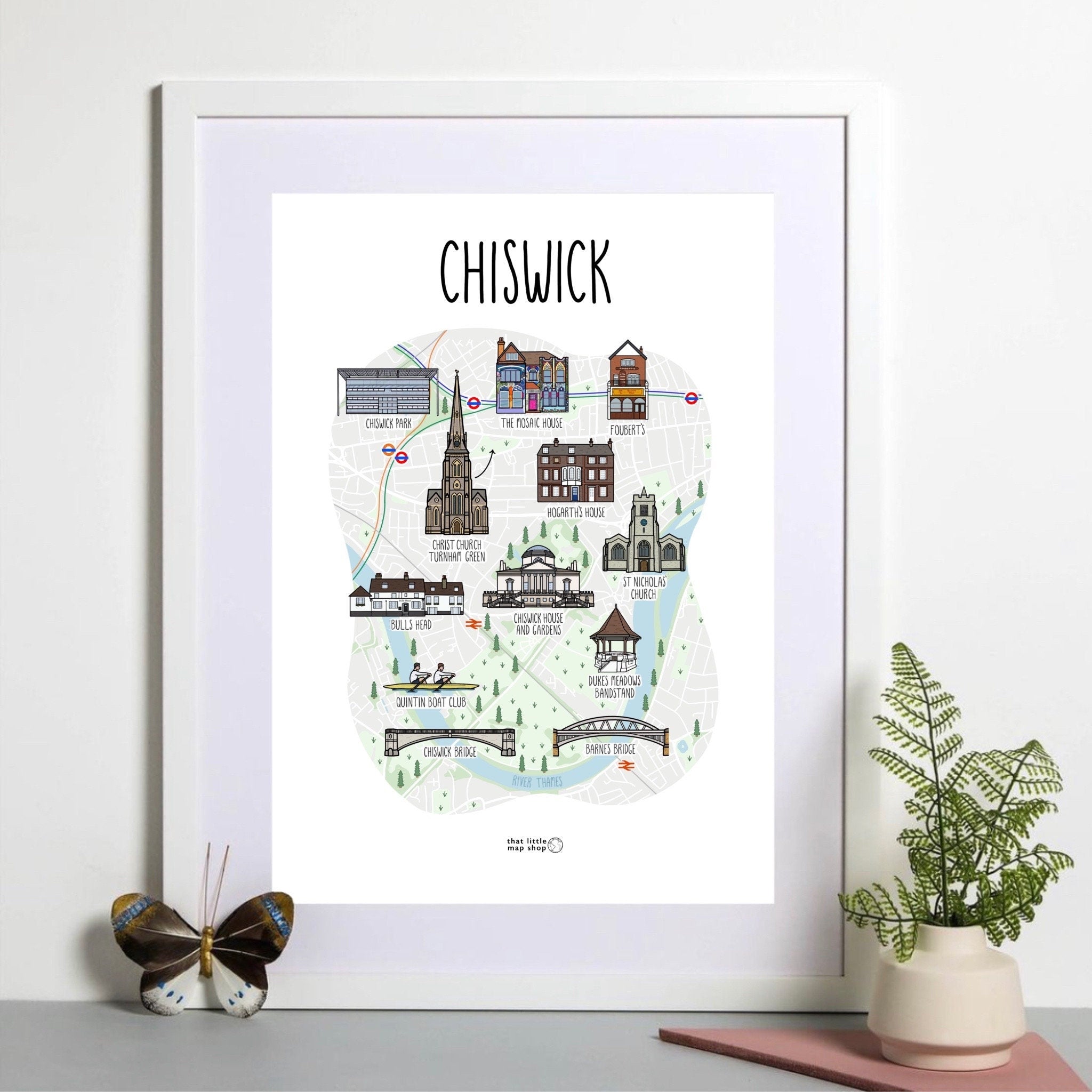 Chiswick Map
