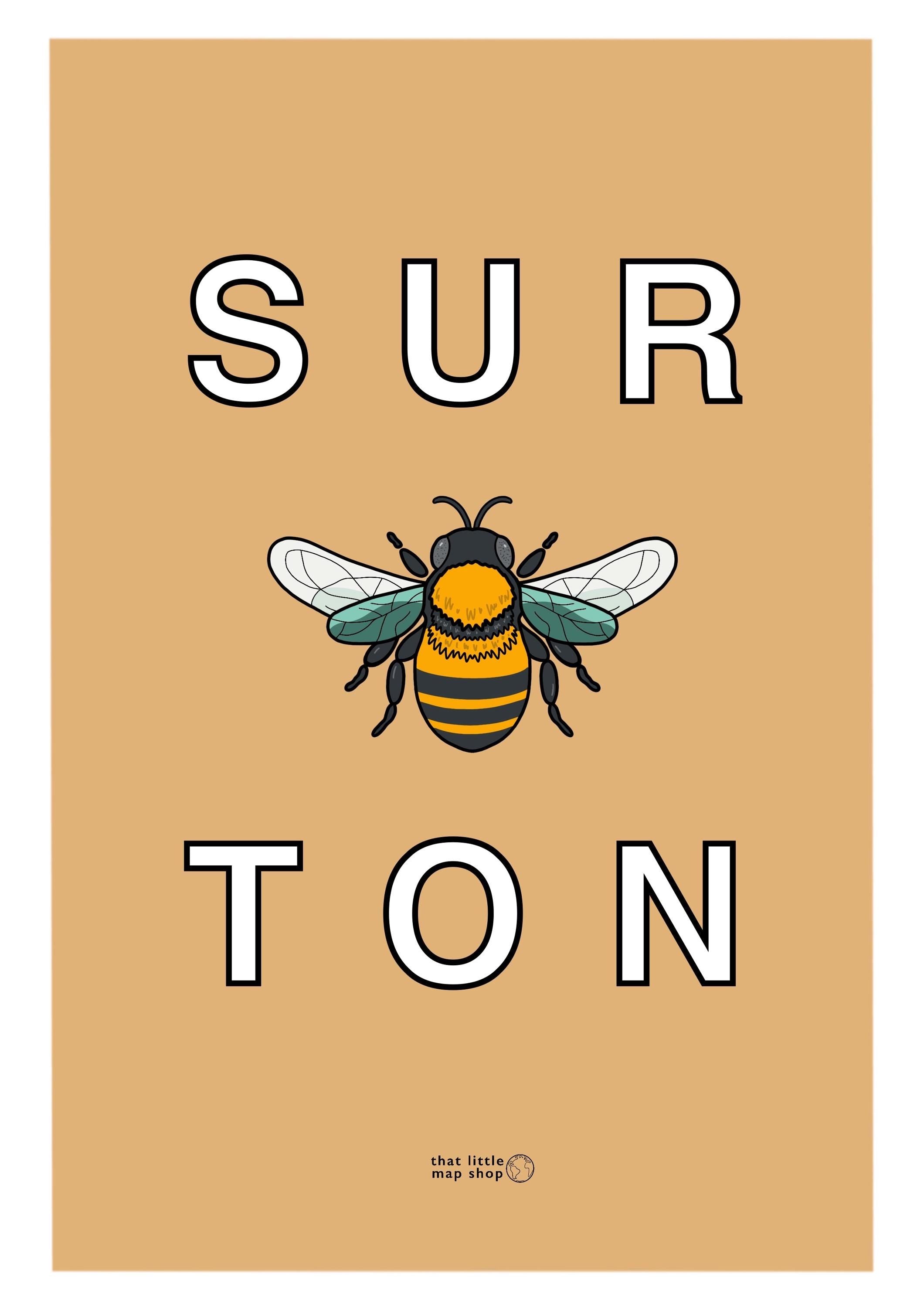 Surbiton Art Print