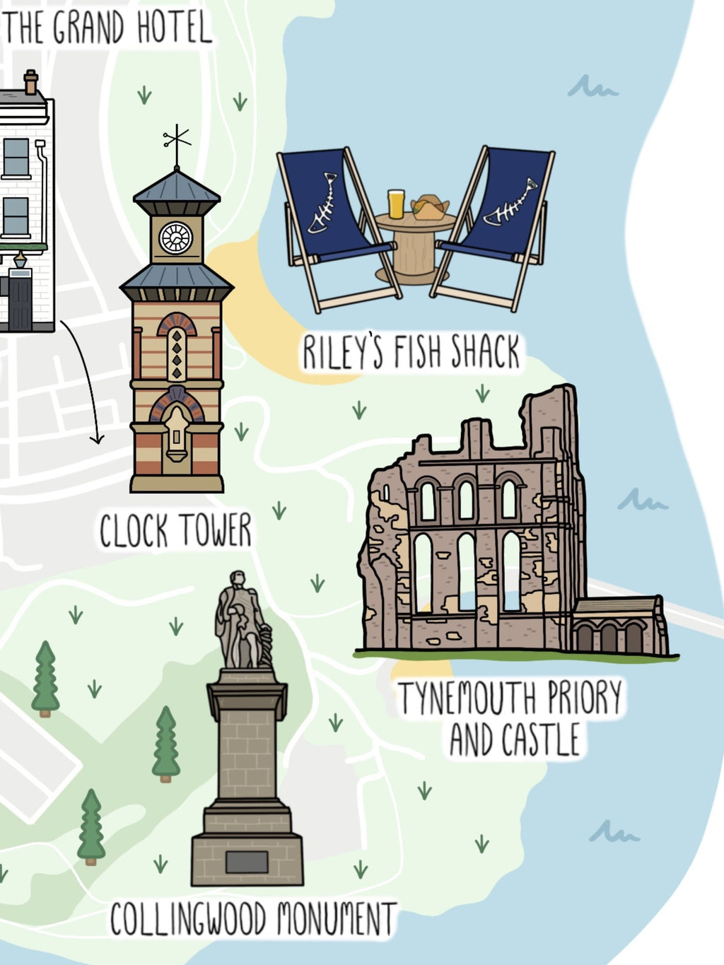 Tynemouth Map