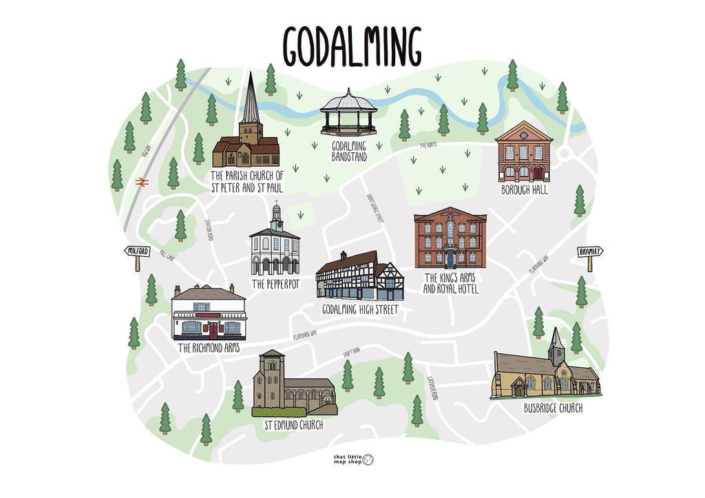Godalming Map
