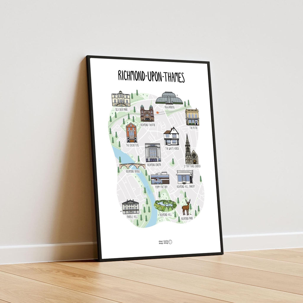 Richmond upon Thames Map