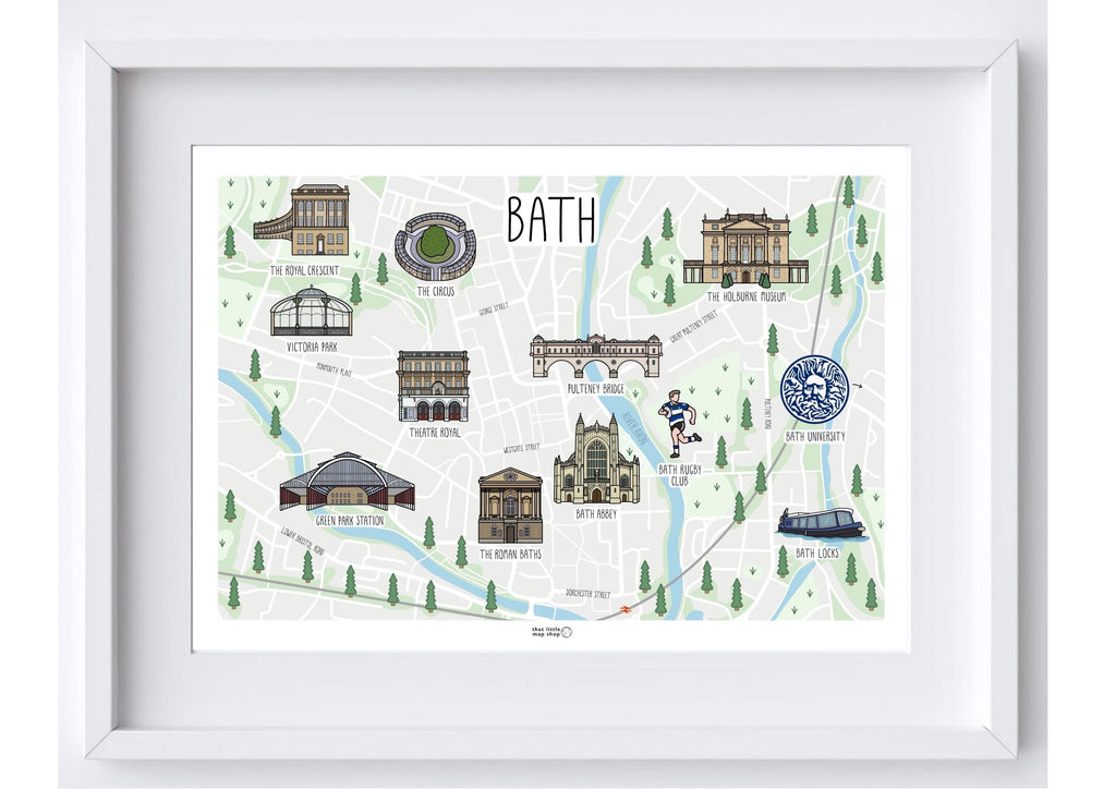 Bath Map