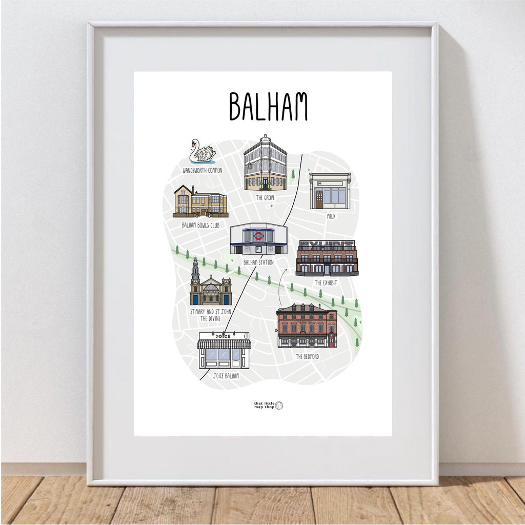 Balham Map