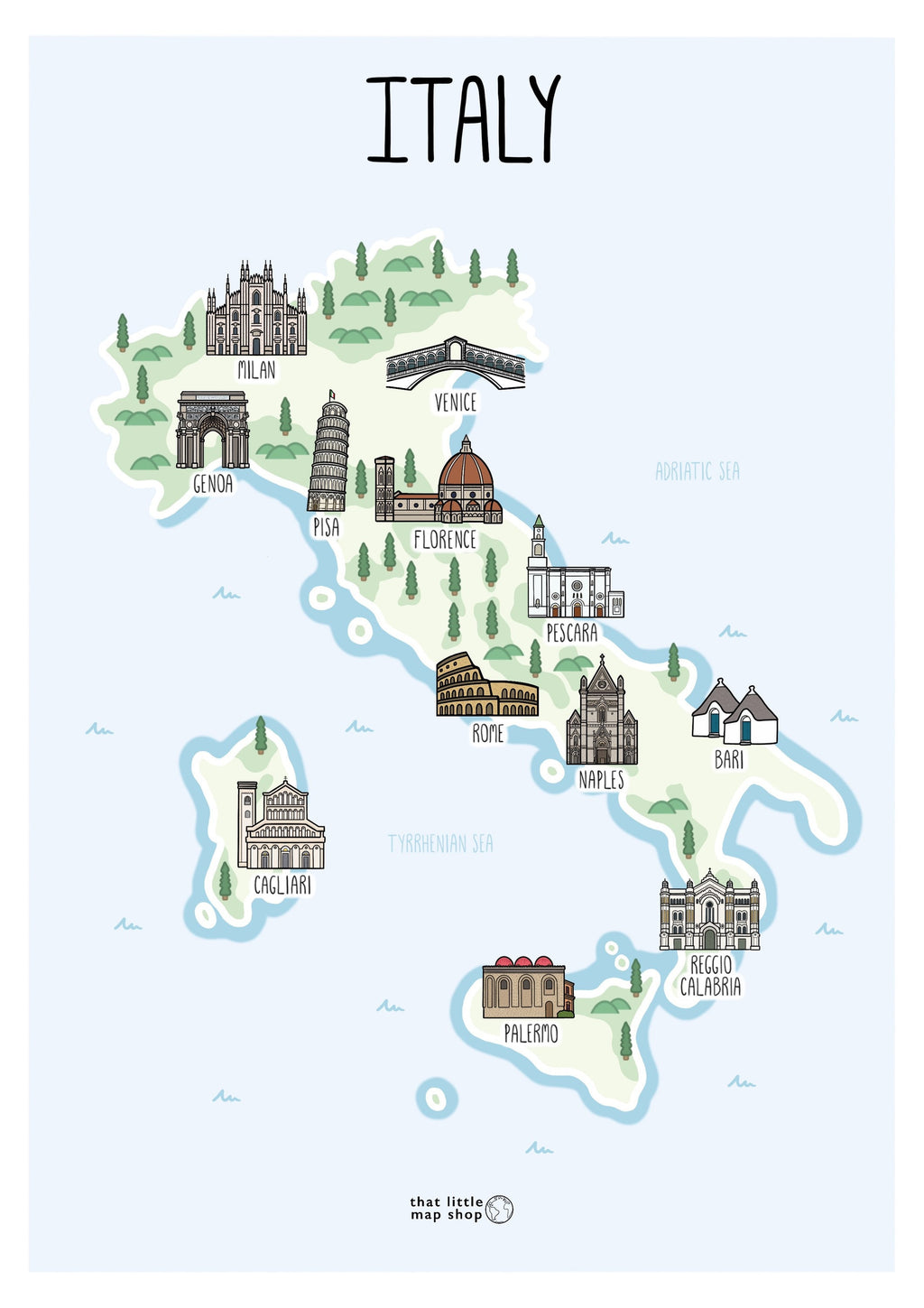 Italy Map