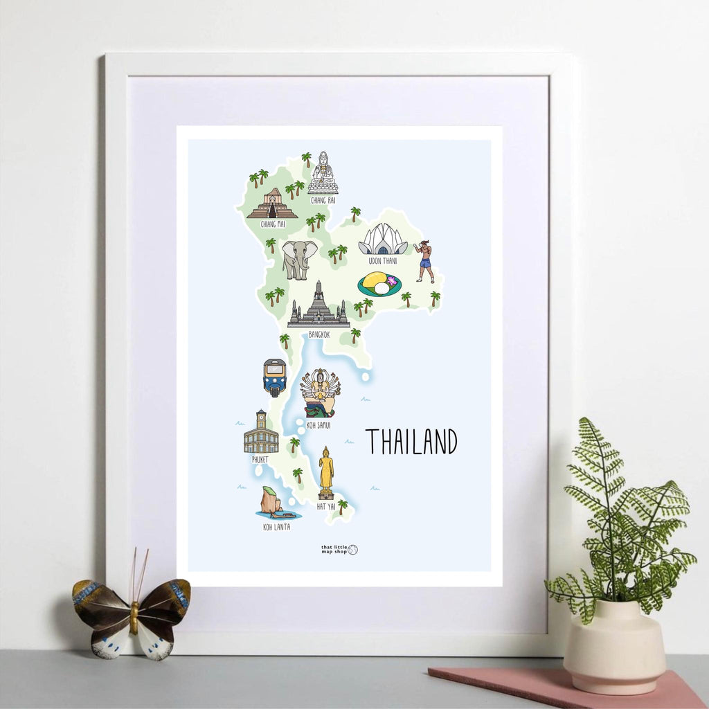Thailand Map
