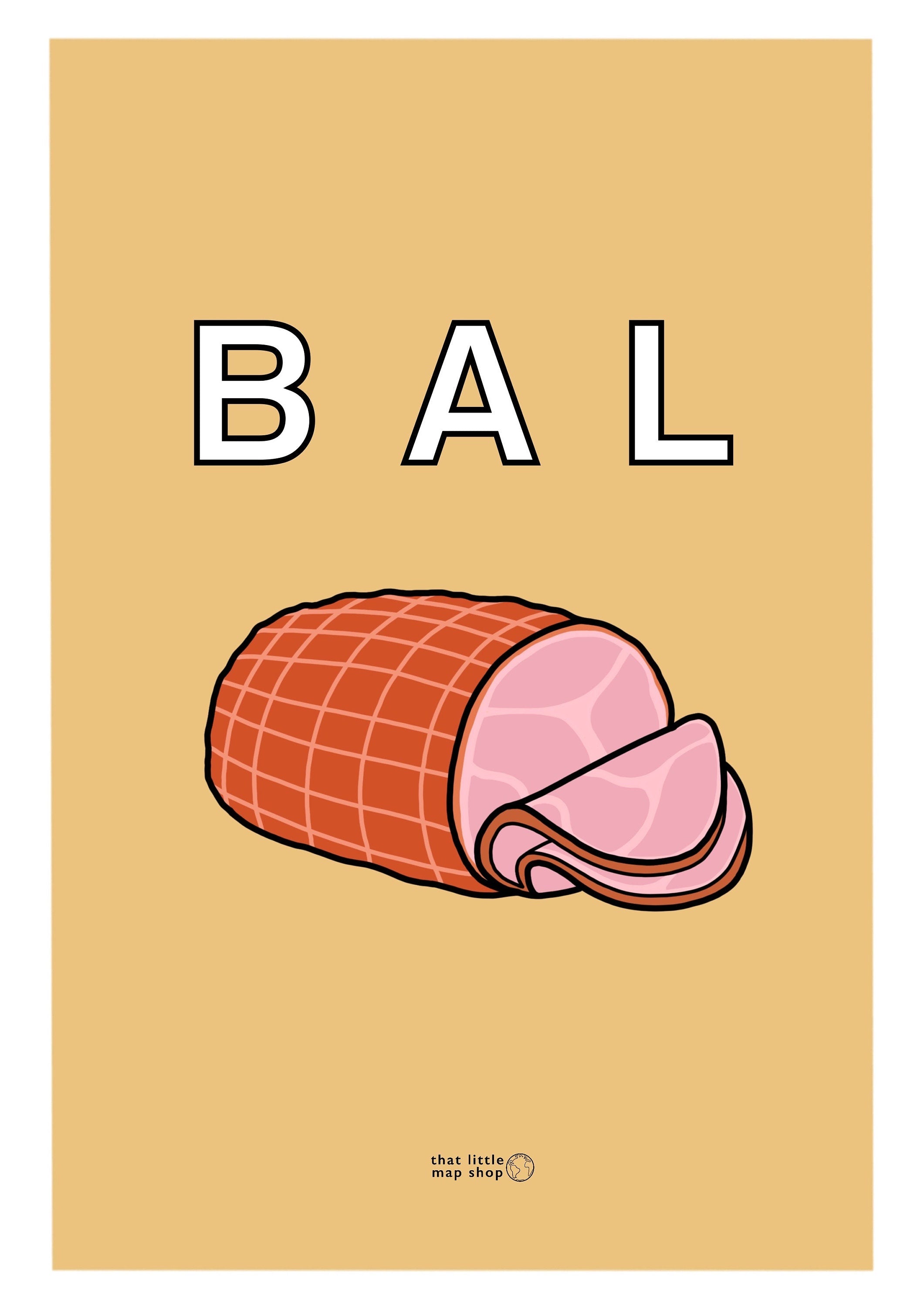 Balham Art Print