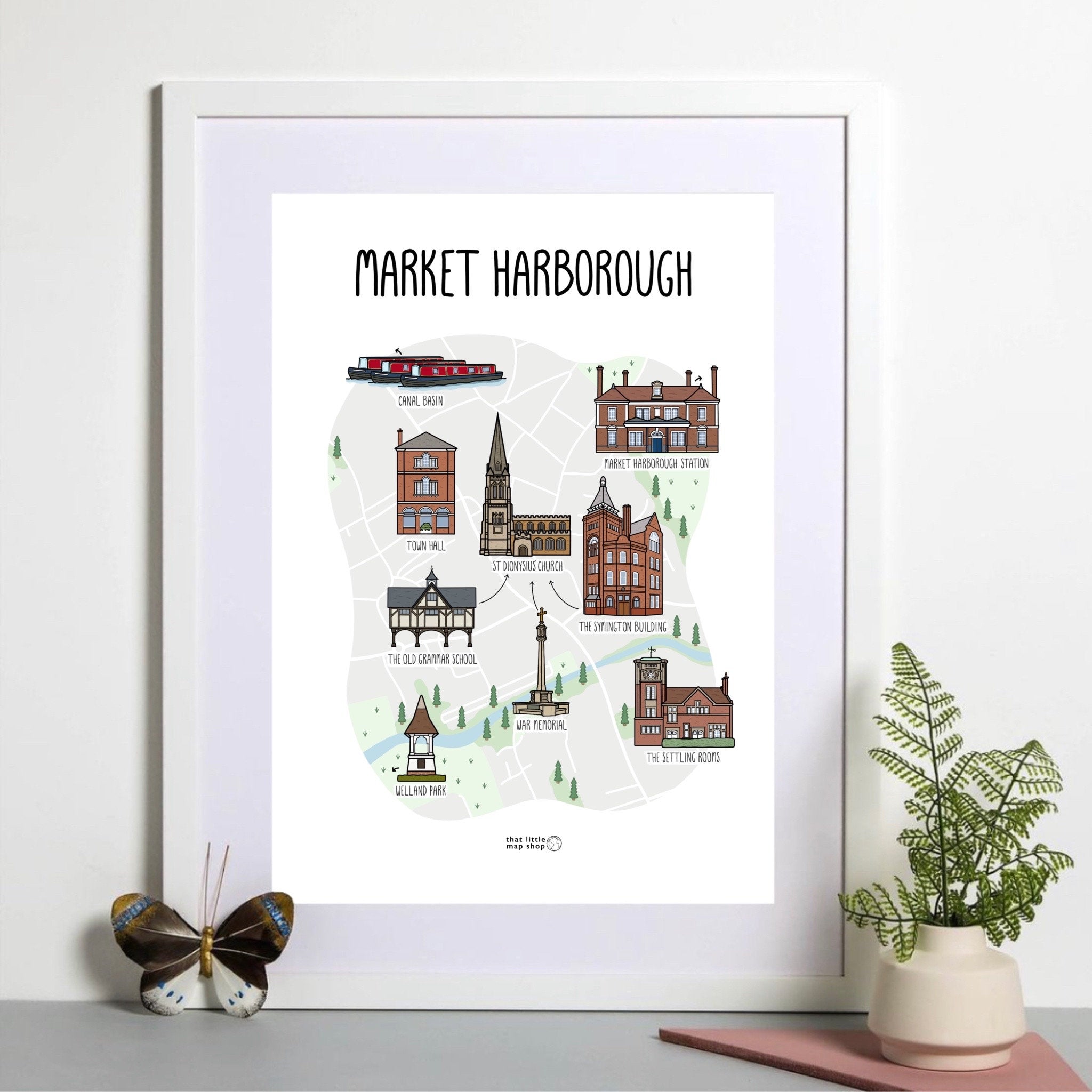 Market Harborough Map