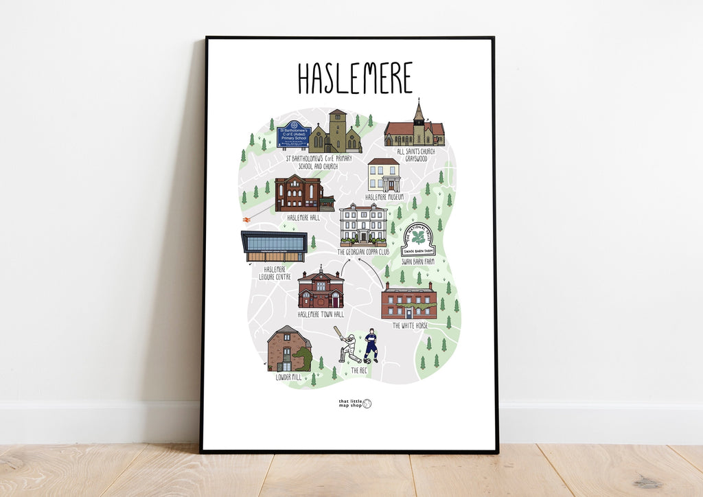 Haslemere Map