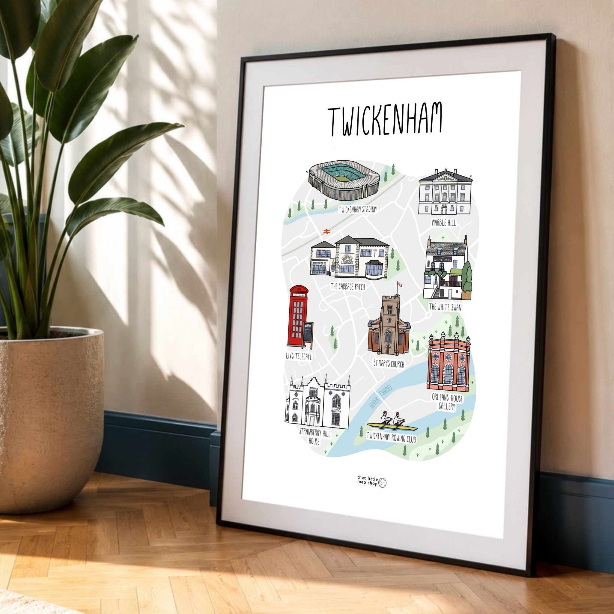 Twickenham Map