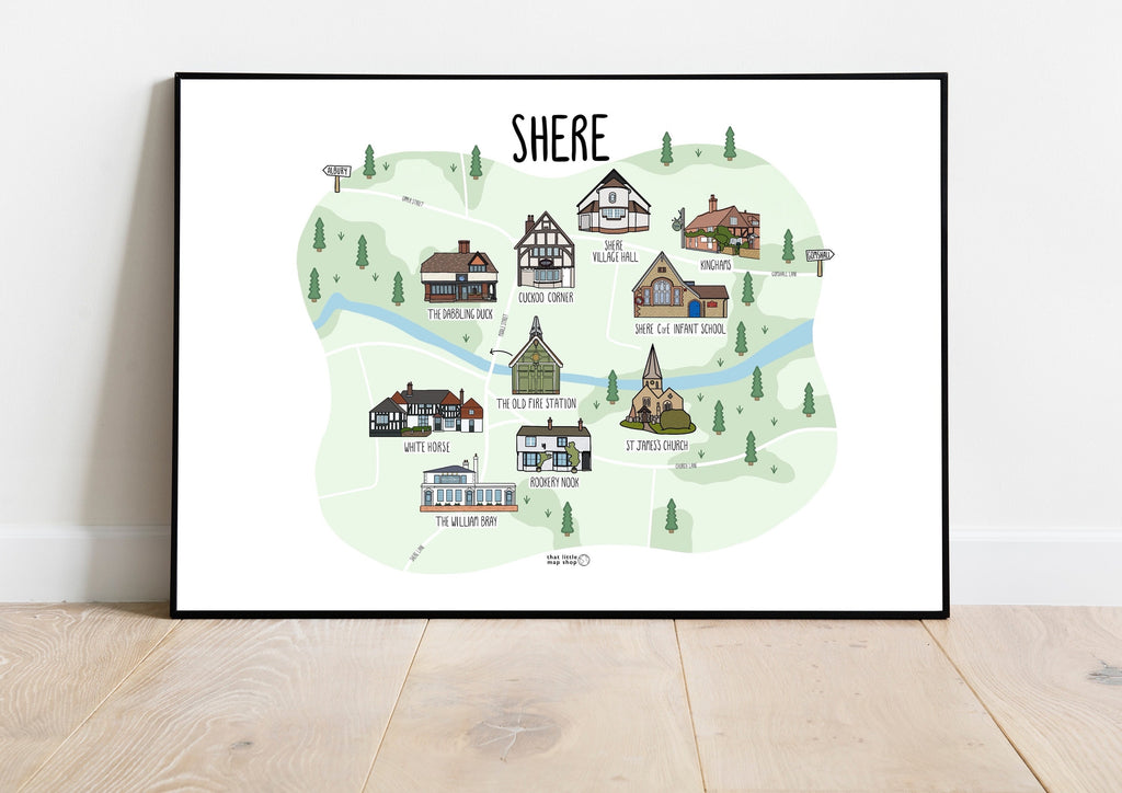 Shere Map