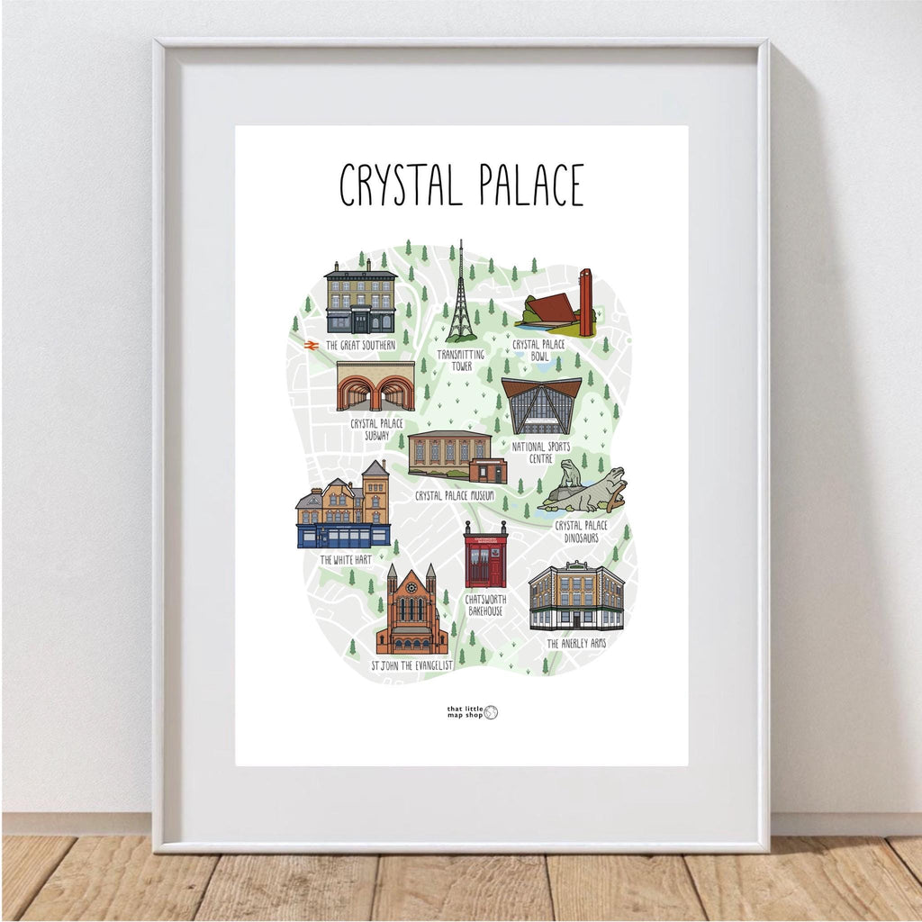 Crystal Palace Map