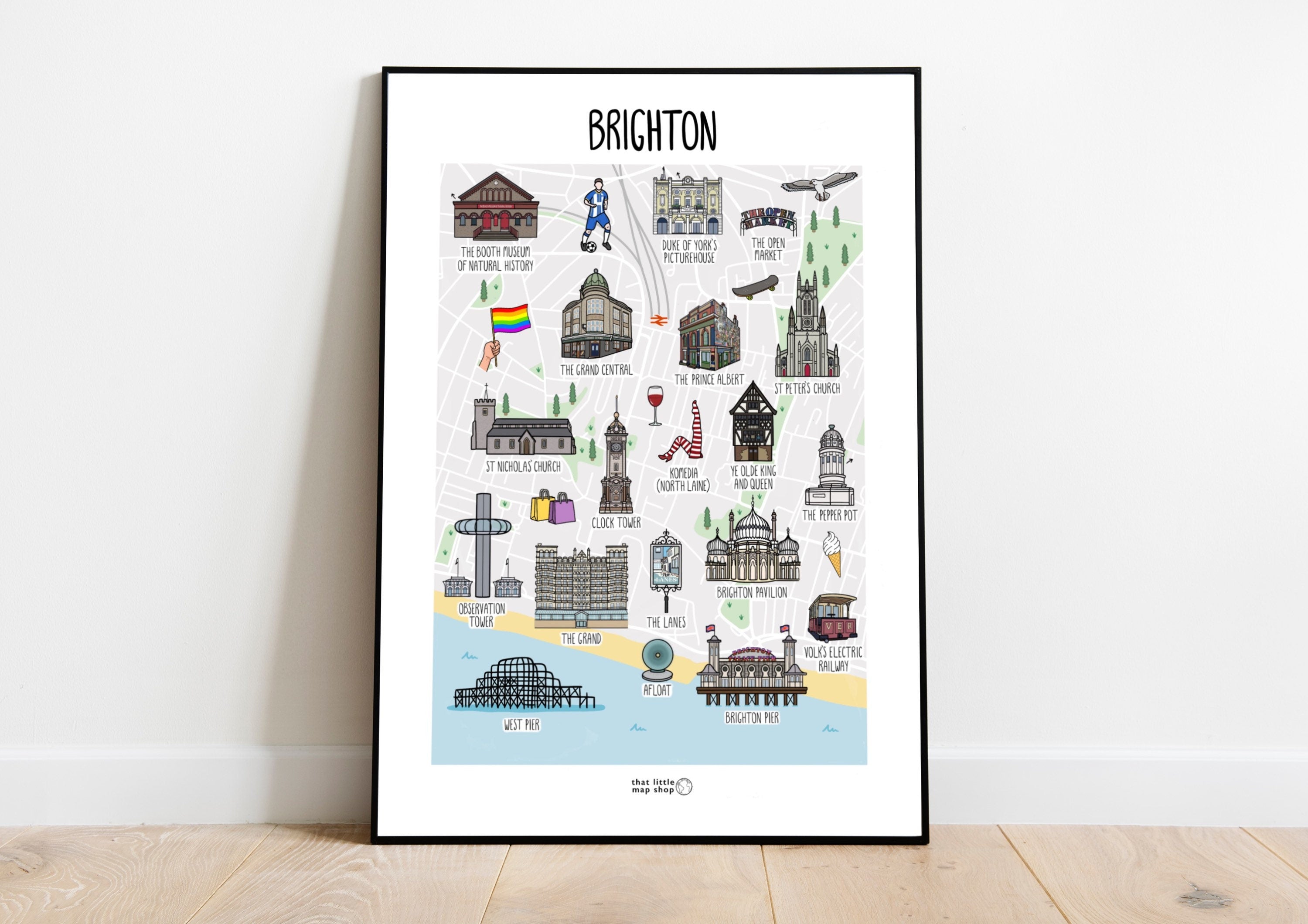 Brighton Map