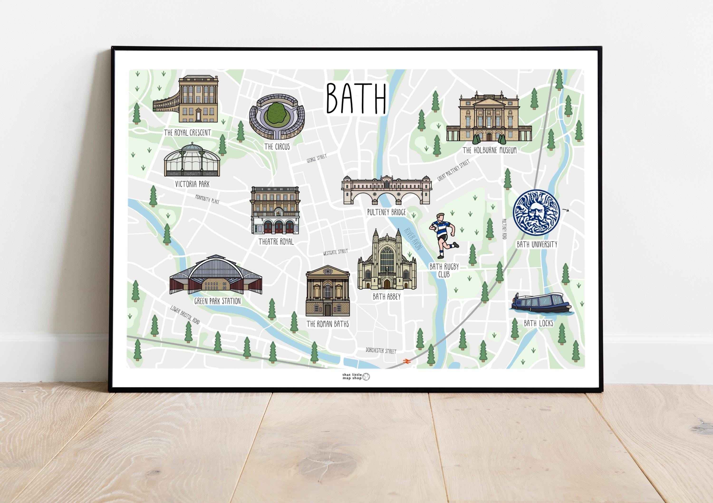 Bath Map