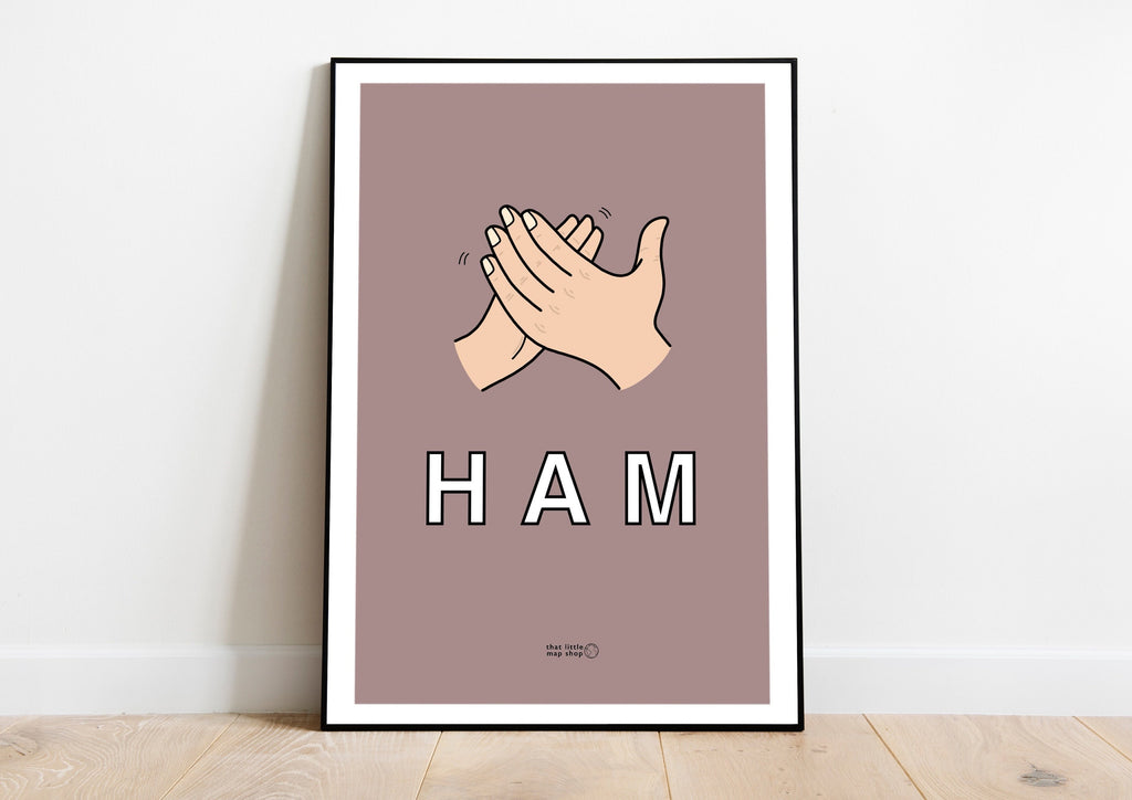Clapham Art Print