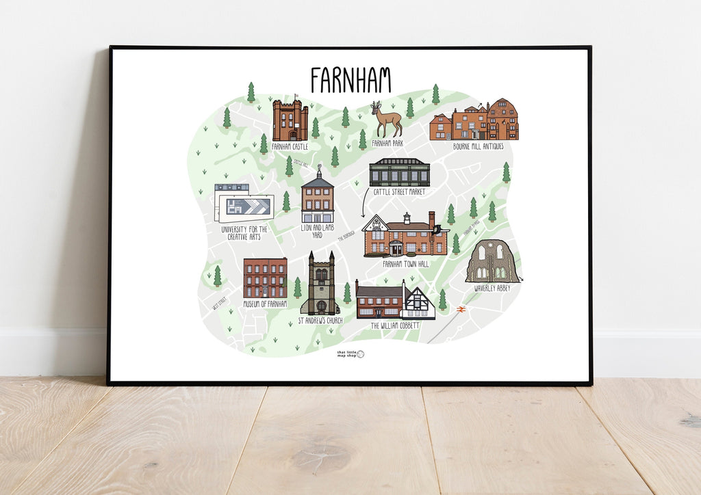 Farnham Map
