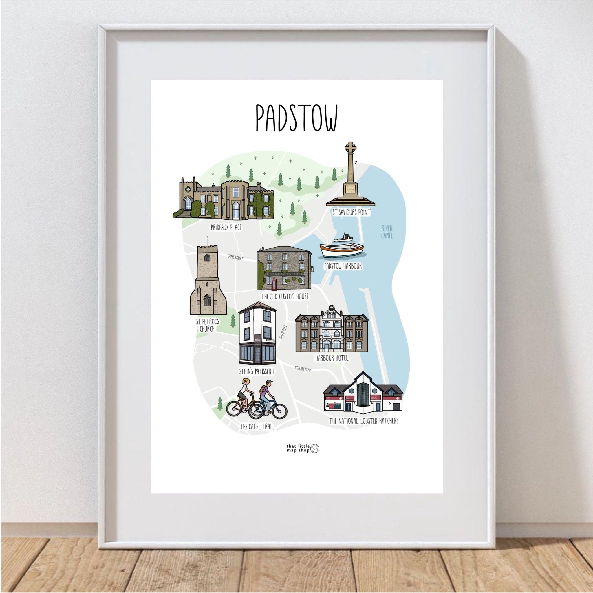 Padstow Map