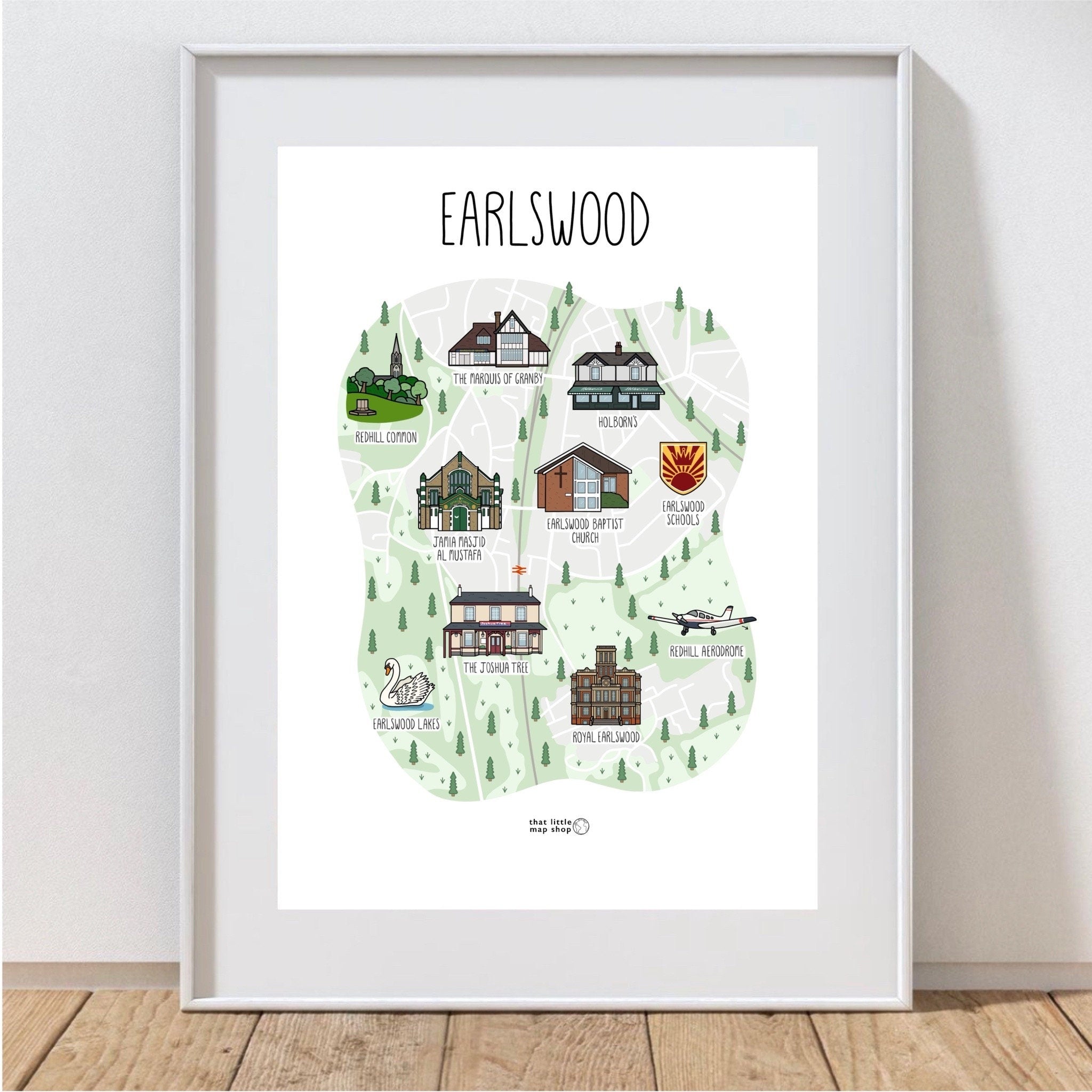 Earlswood Map