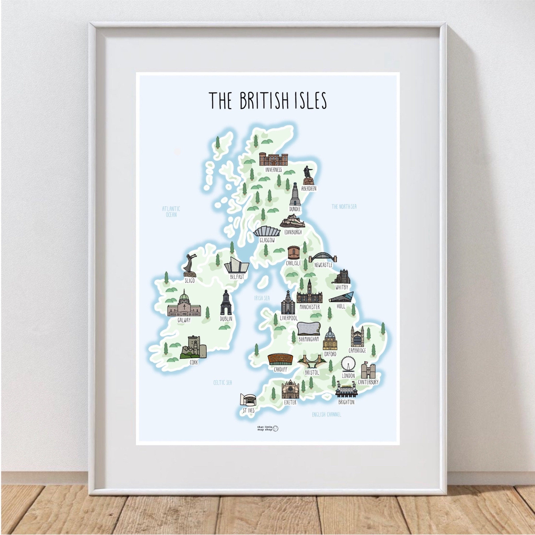 British Isles Map
