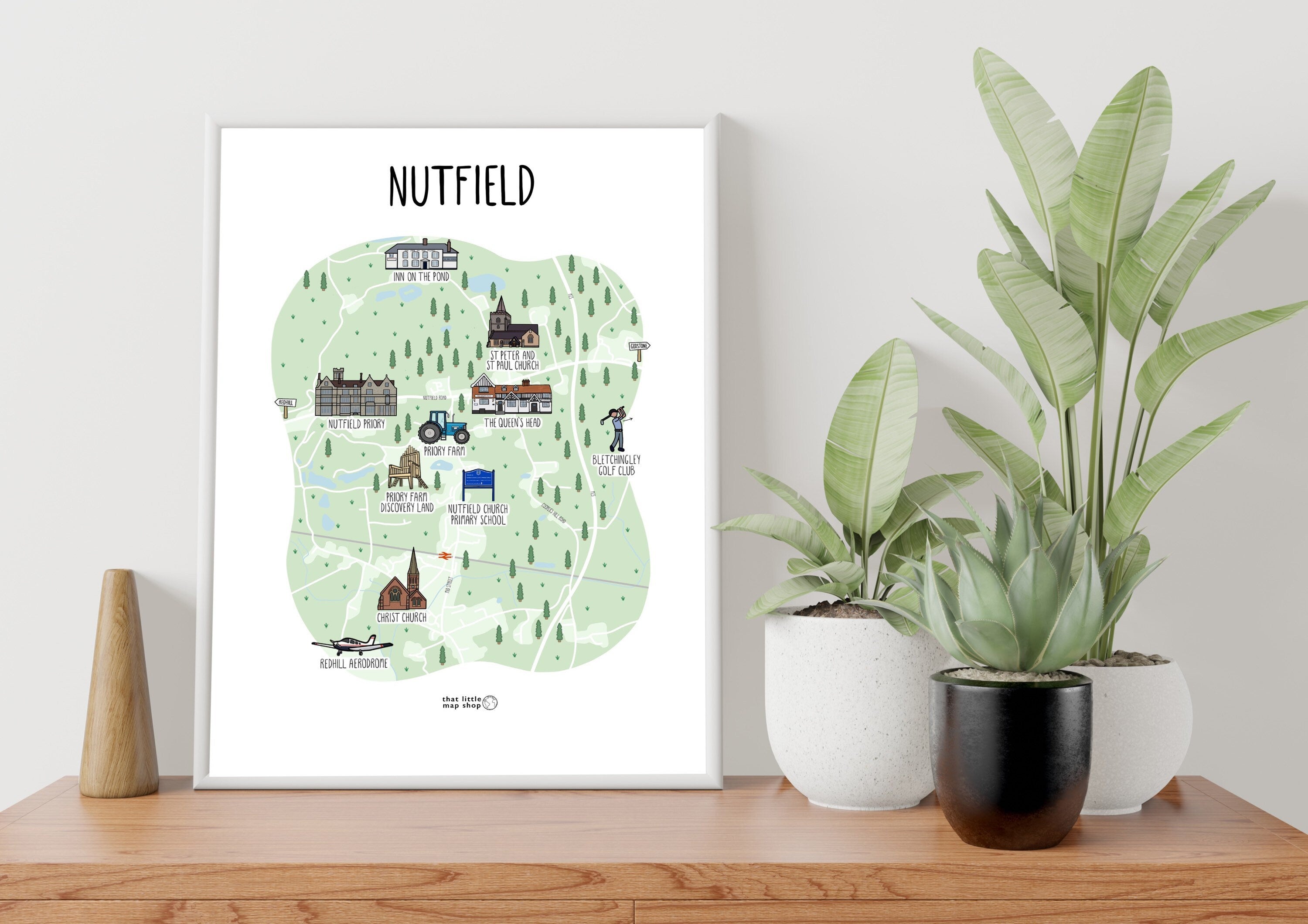 Nutfield Map