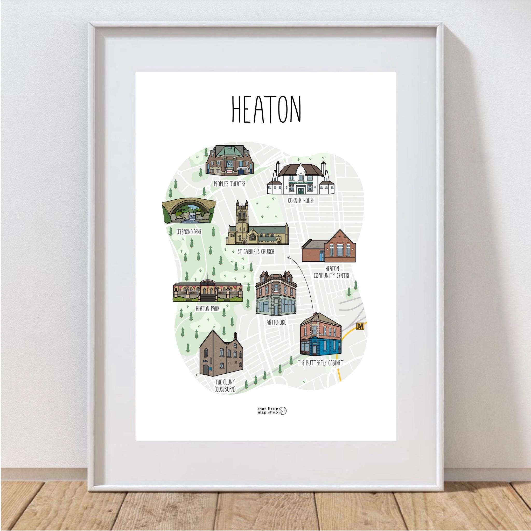 Heaton Map
