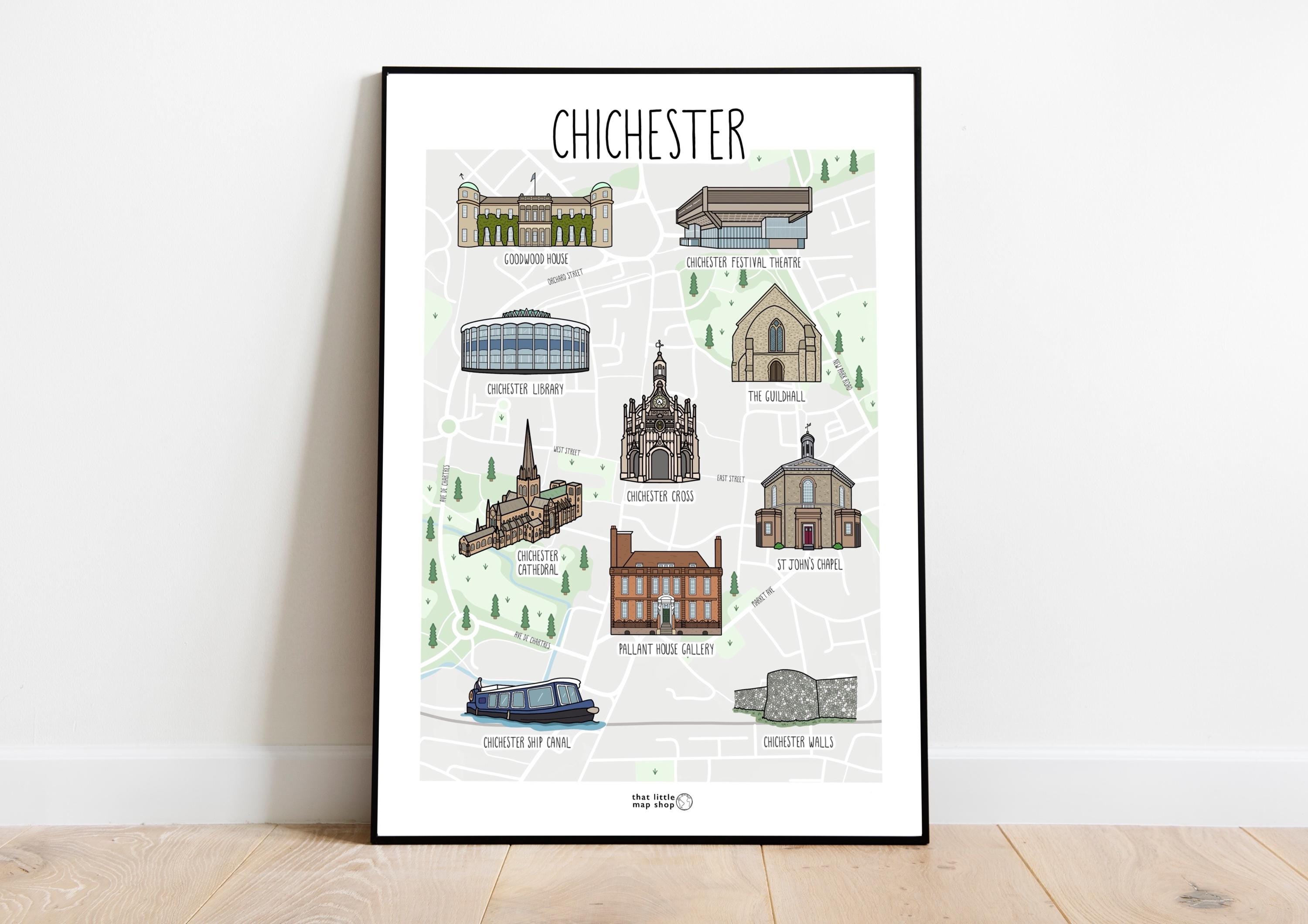 Chichester Map